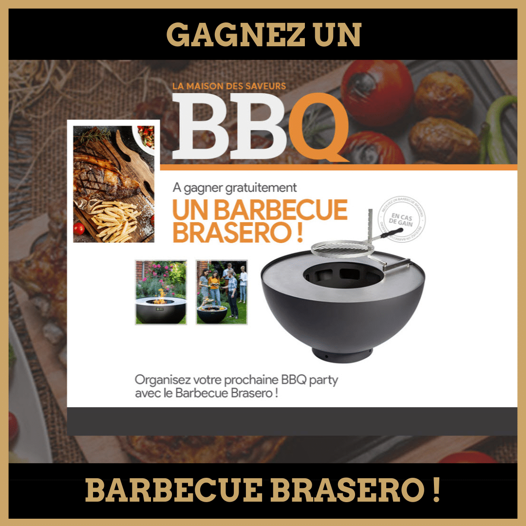 Concours : Gagnez un Barbecue Brasero !