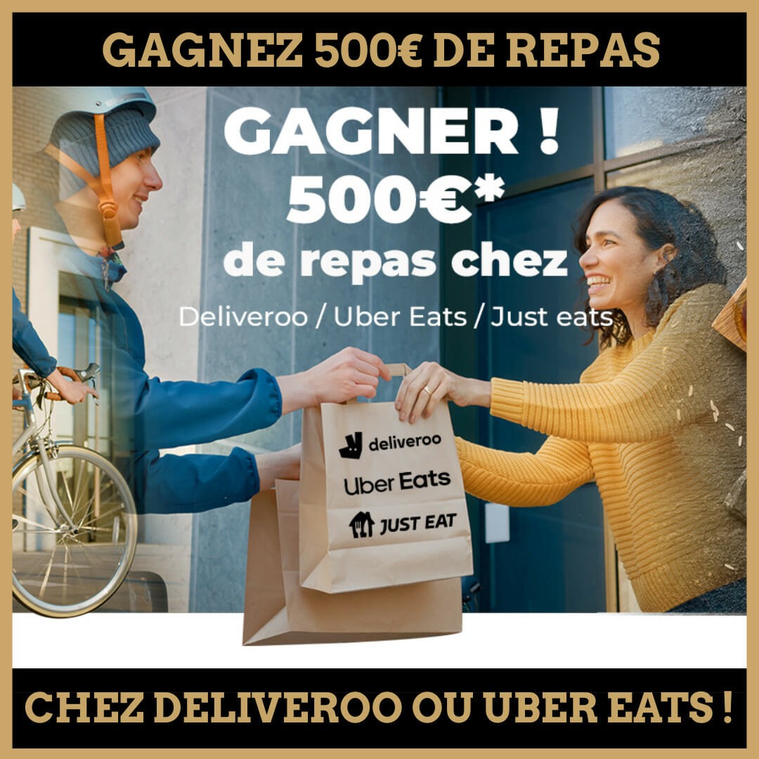 concours deliveroo uber eats