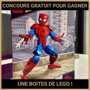 JEU CONCOURS GRATUIT POUR GAGNER UNE BOITES DE LEGO !