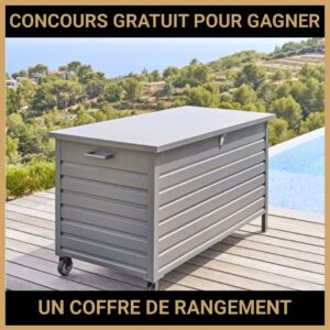 JEU CONCOURS GRATUIT POUR GAGNER UN COFFRE DE RANGEMENT MENANGO !