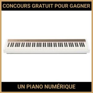 JEU CONCOURS GRATUIT POUR GAGNER UN PIANO NUMÉRIQUE WOODBRASS !
